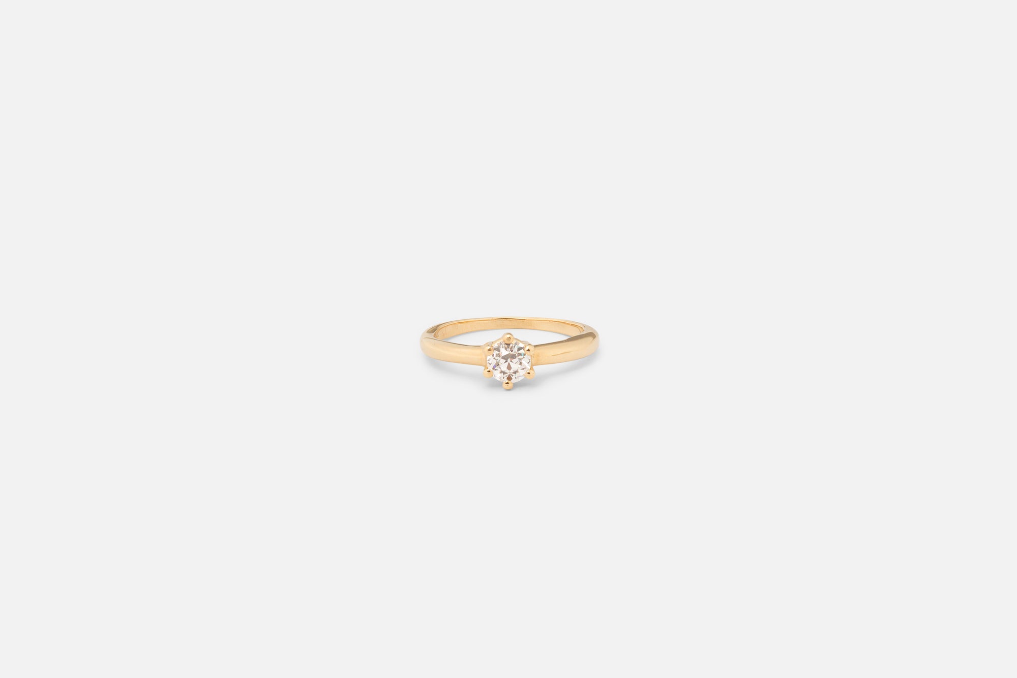 0.50CT Smooth Una Ring