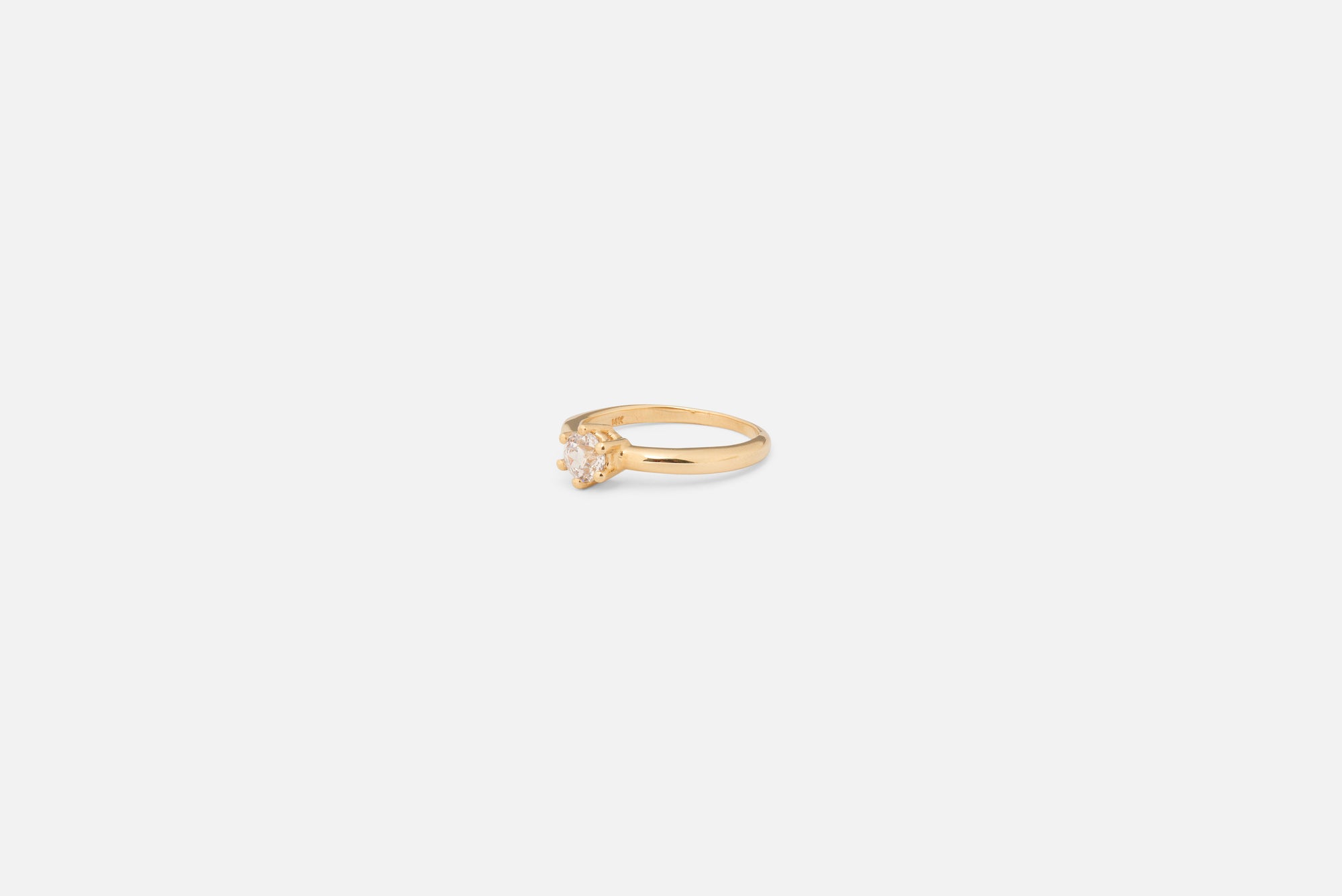 0.50CT Smooth Una Ring