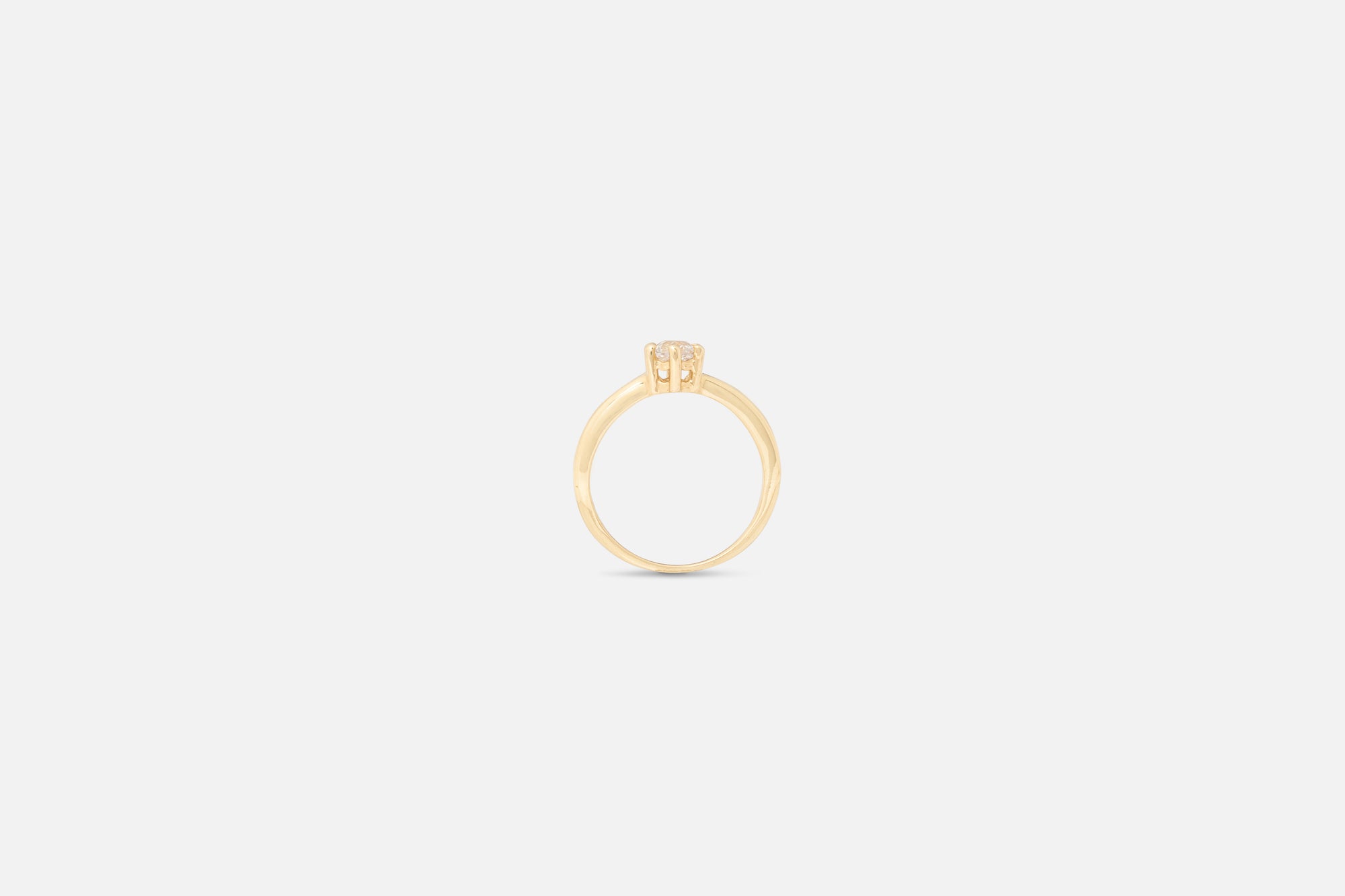 0.50CT Smooth Una Ring