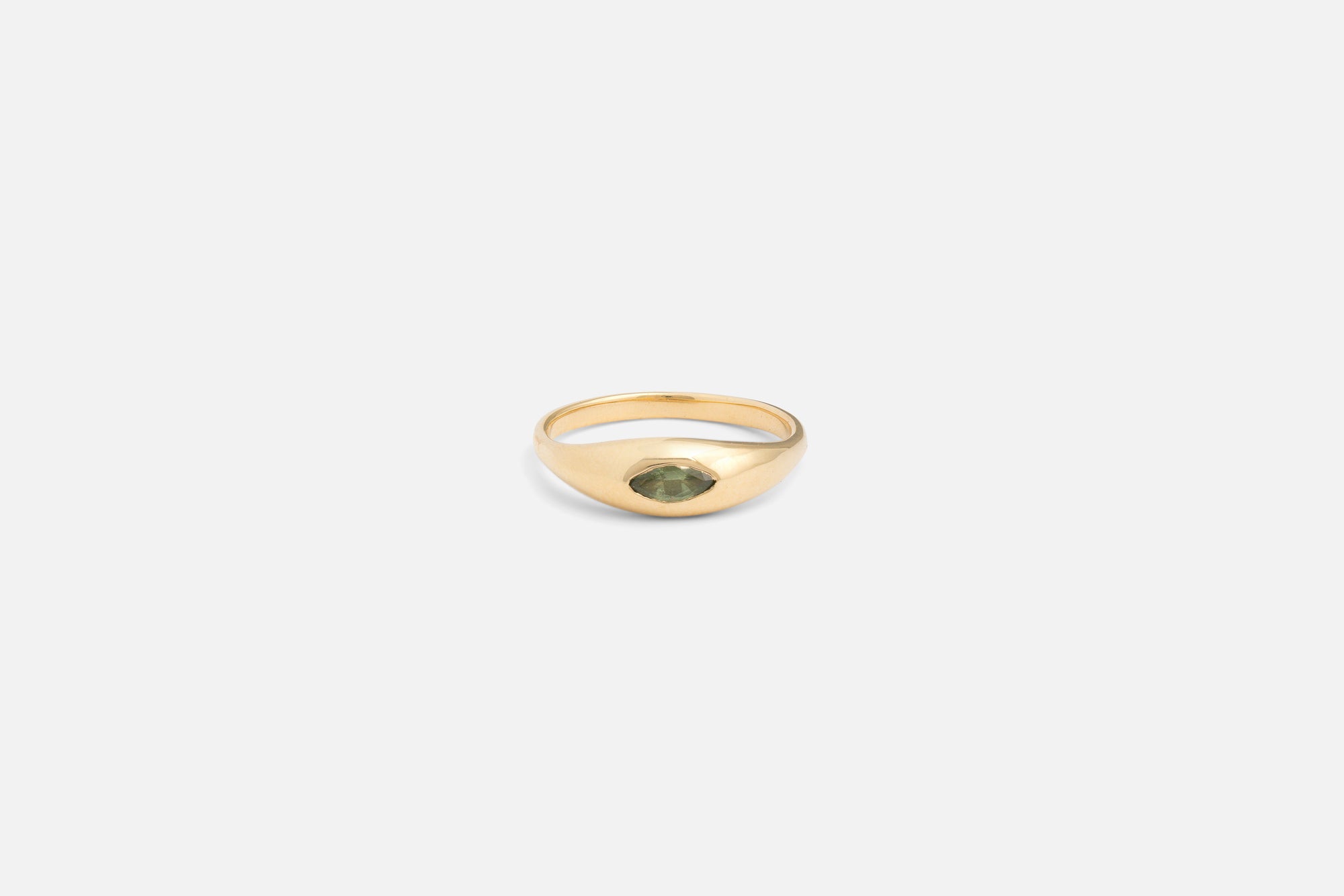 Sapphire Ovate V Ring 01