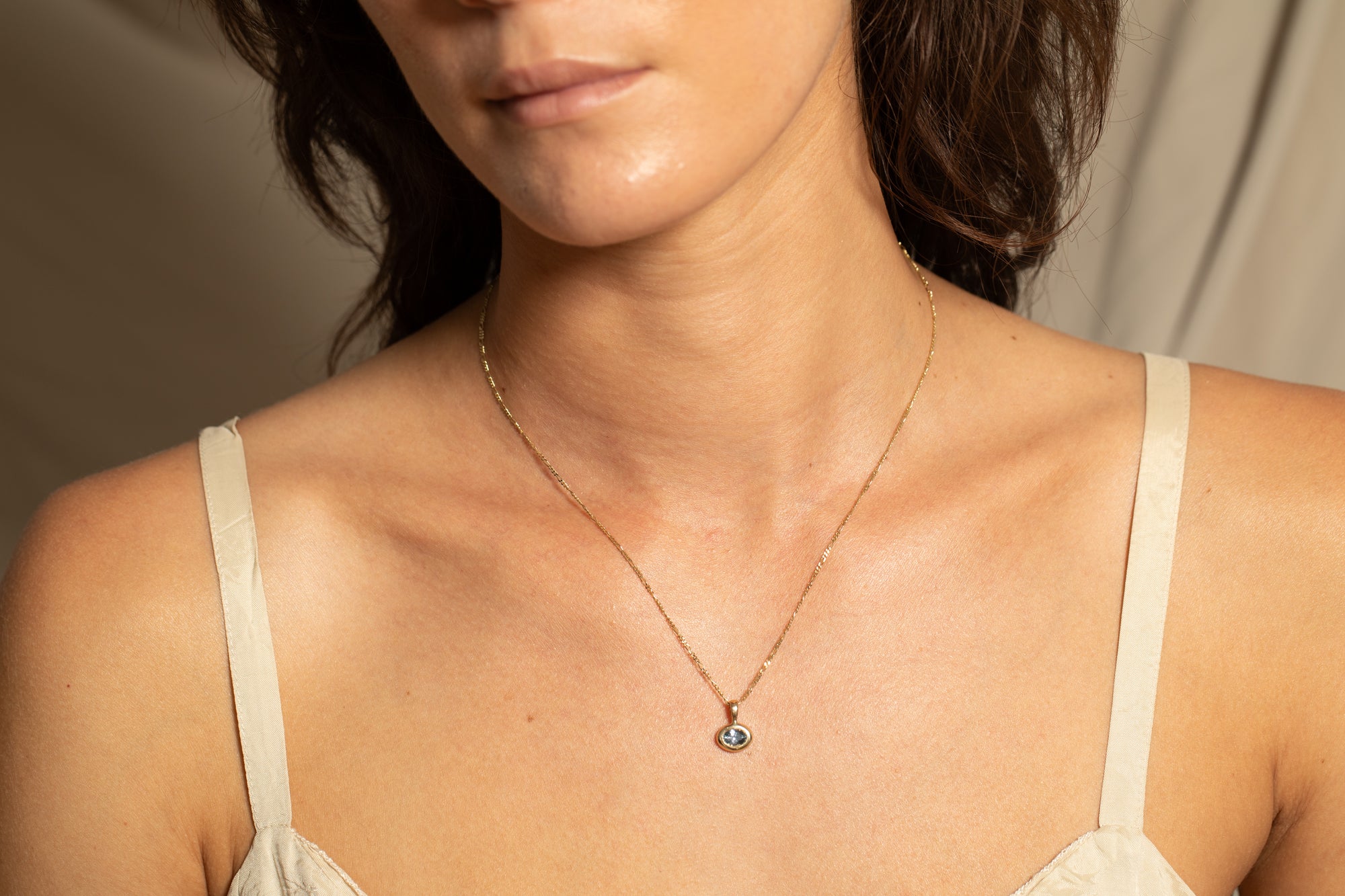 Sapphire Ventana Charm 04
