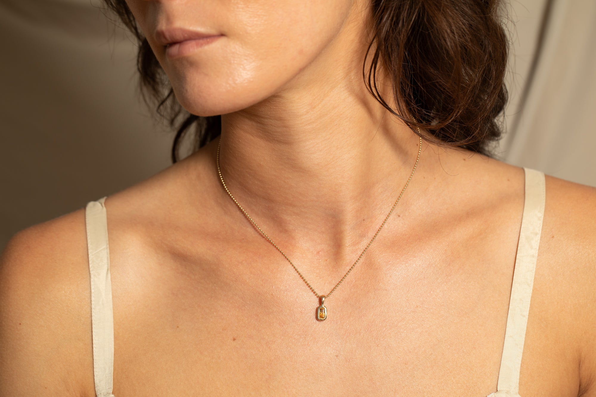 Sapphire Ventana Charm 05