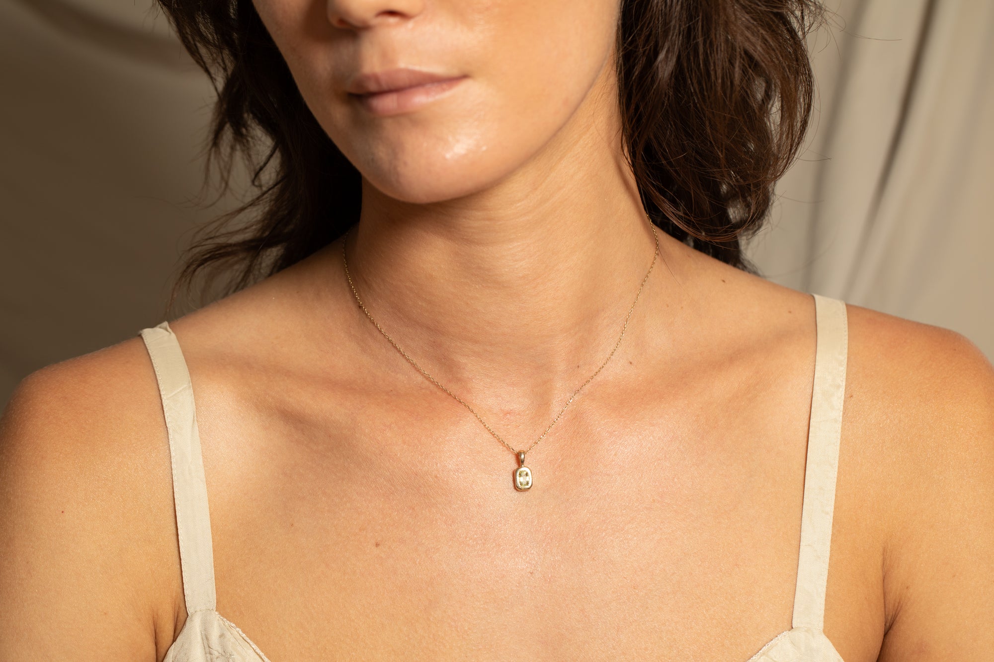 Sapphire Ventana Charm 06