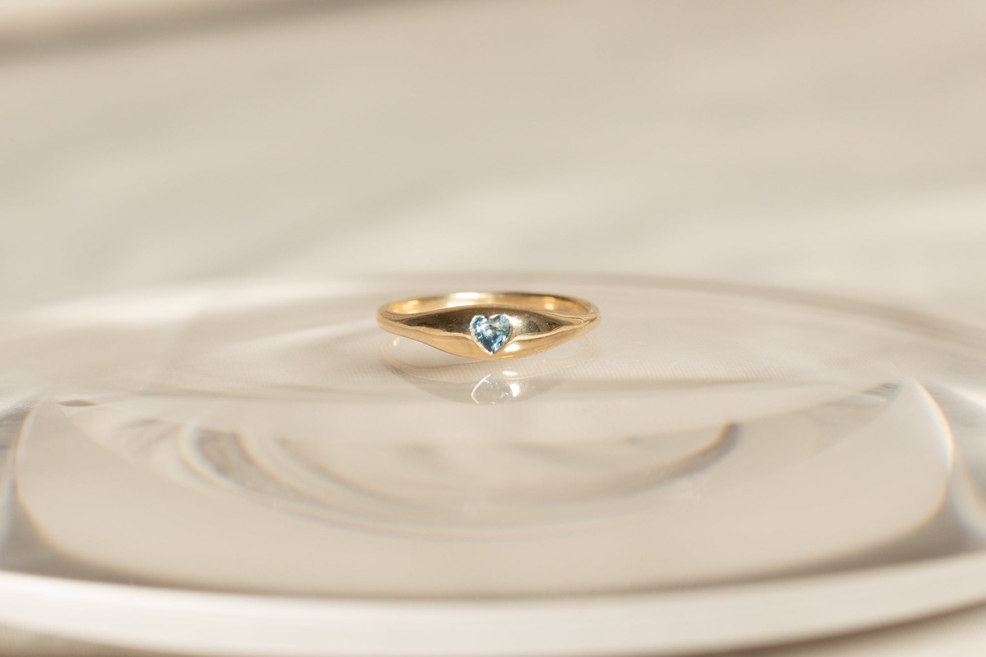 Heart Sapphire Ovate IV Ring 03
