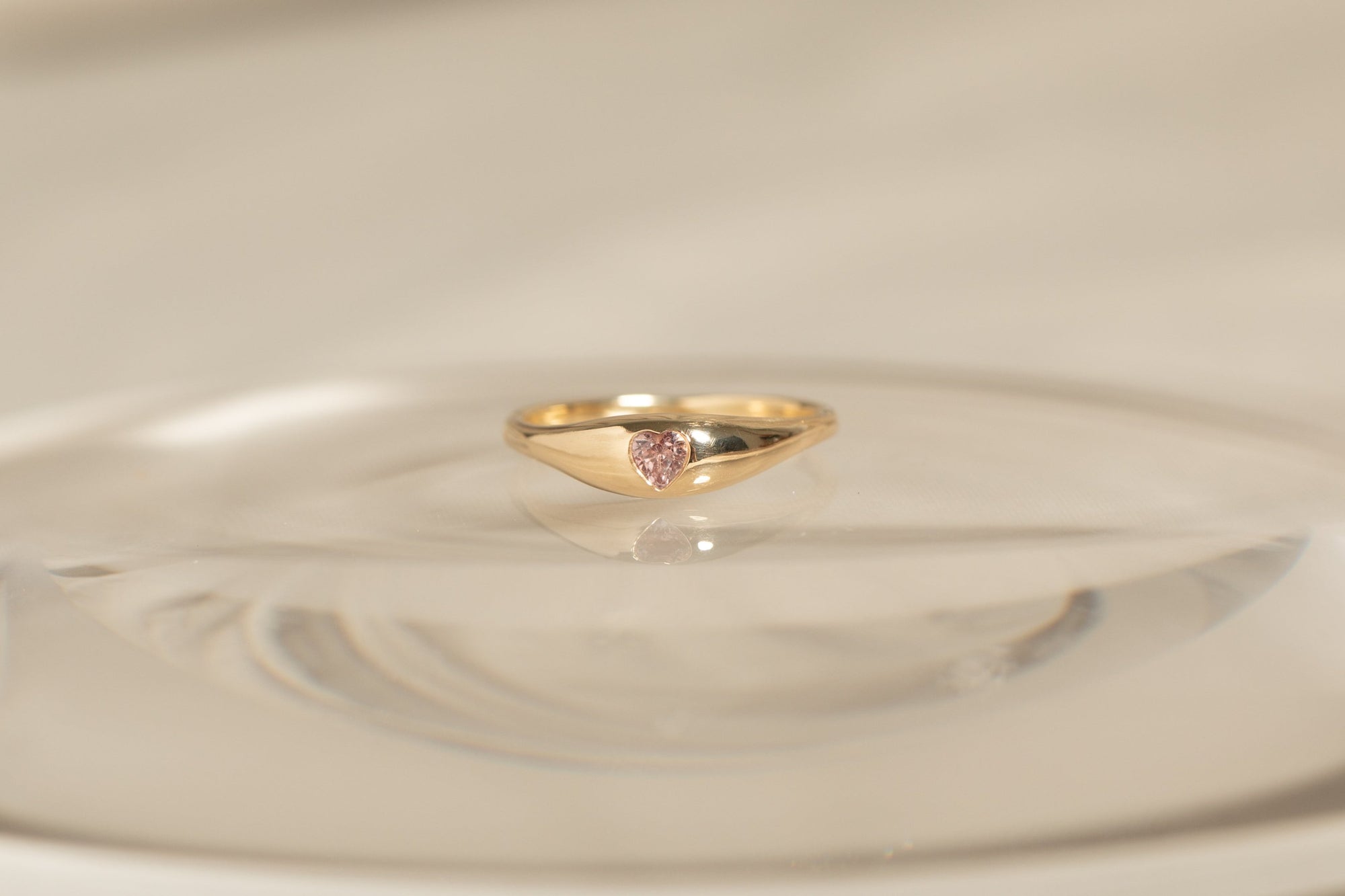 Heart Sapphire Ovate IV Ring 06