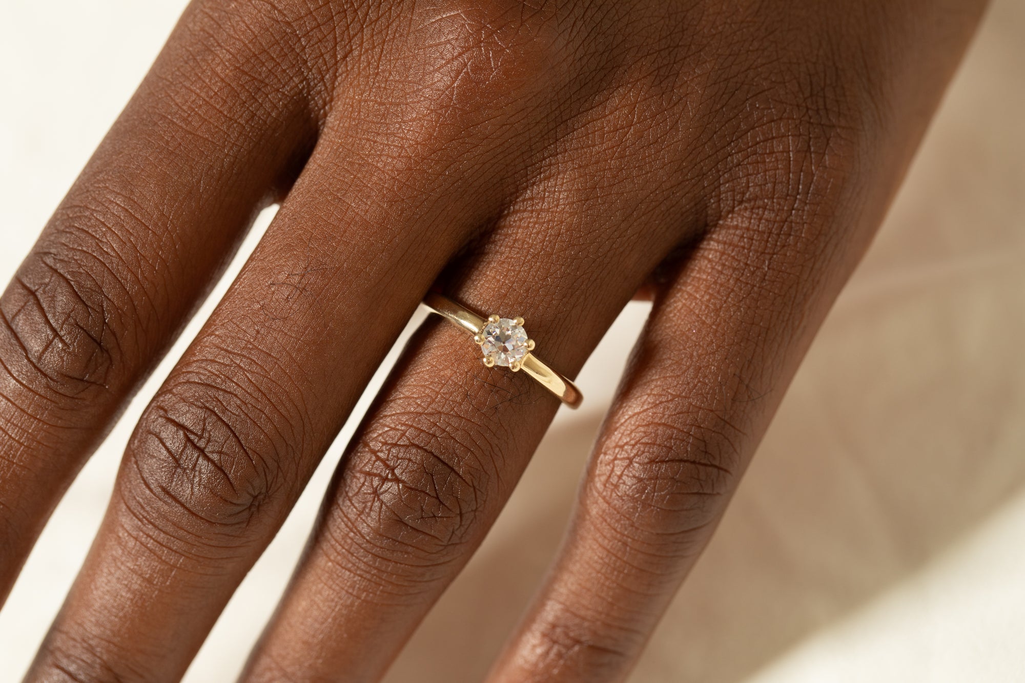 0.50CT Smooth Una Ring