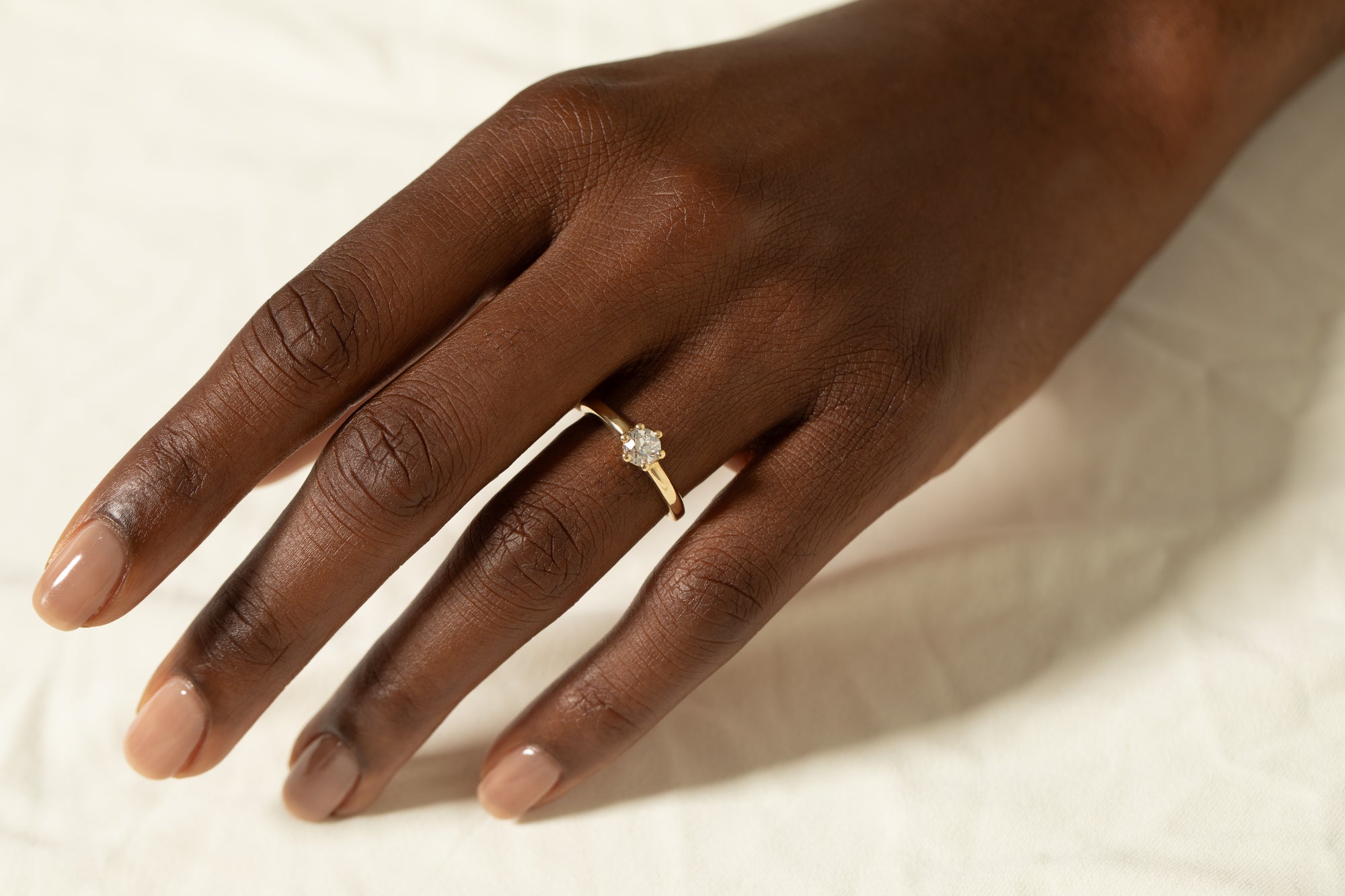 0.50CT Smooth Una Ring