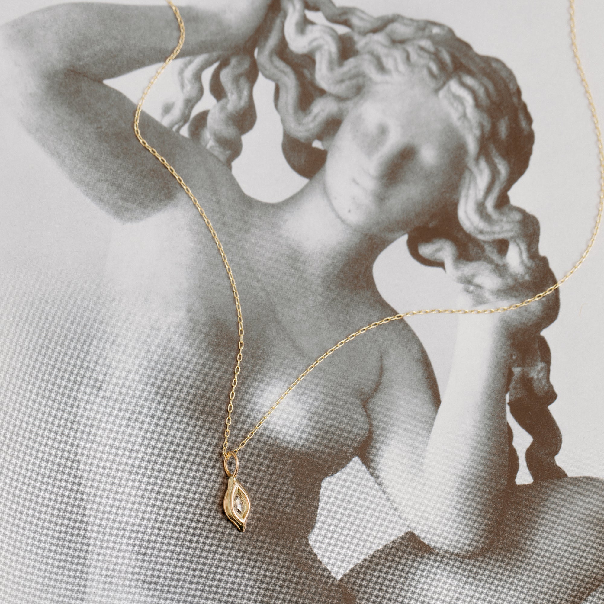 PREORDER Gray Diamond Venus Charm