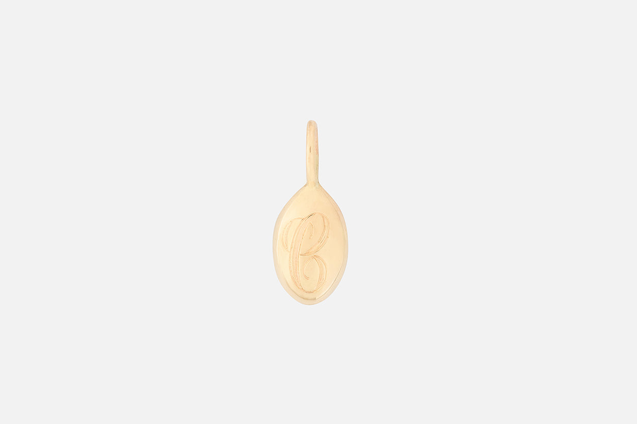 Petite Ovate Signet Charm