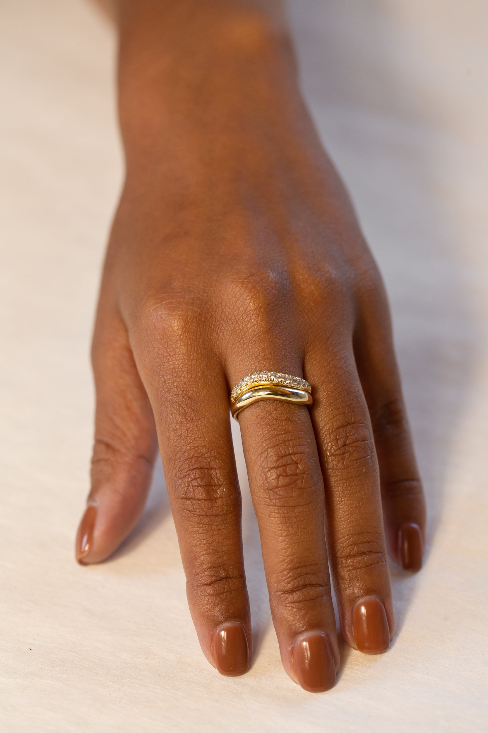 Pavé Wave Ring