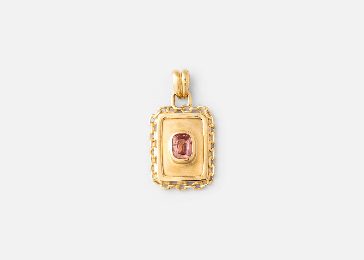 One of Kind Sapphire Vetro Charm 04