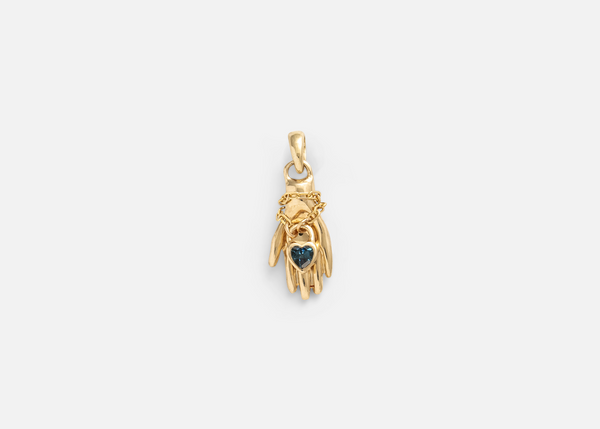 Dark Blue Sapphire Eterna Charm