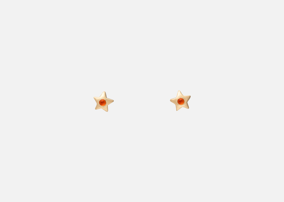 Carnelian Stella Stud