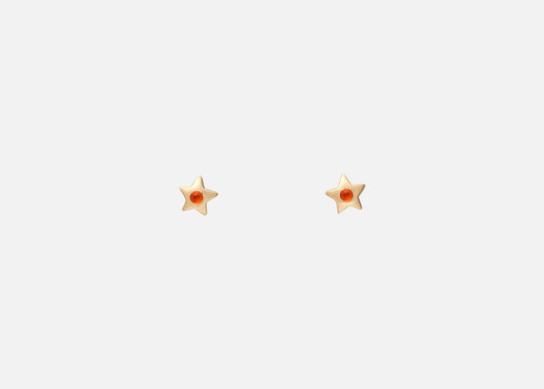 Carnelian Stella Stud