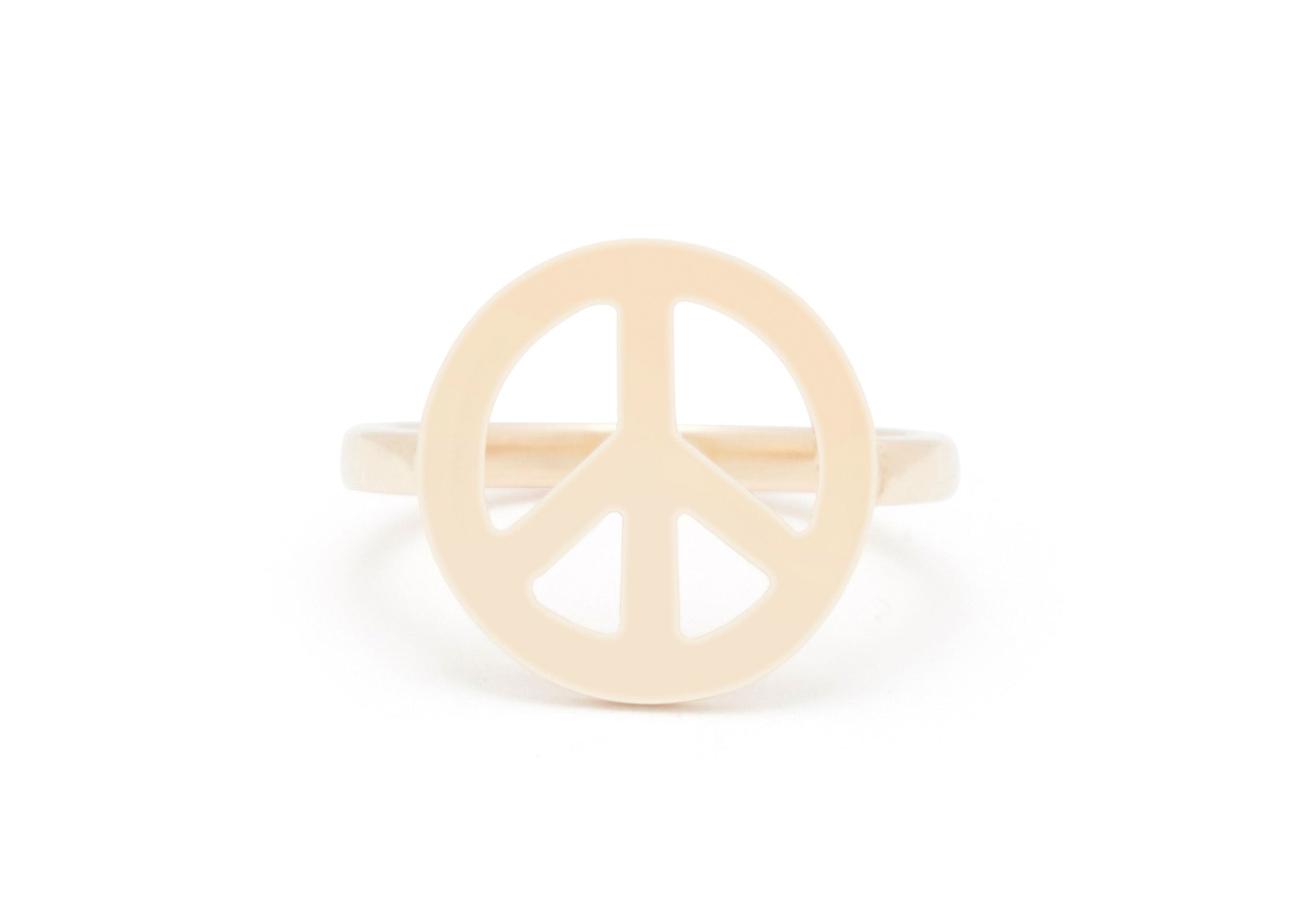 LA FIRE RELIEF RAFFLE TICKET : Peace Sign Ring