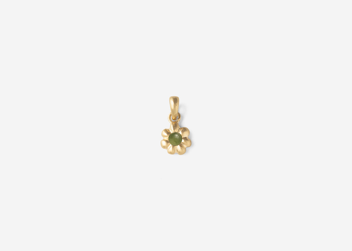 Jade Petite Flora Charm