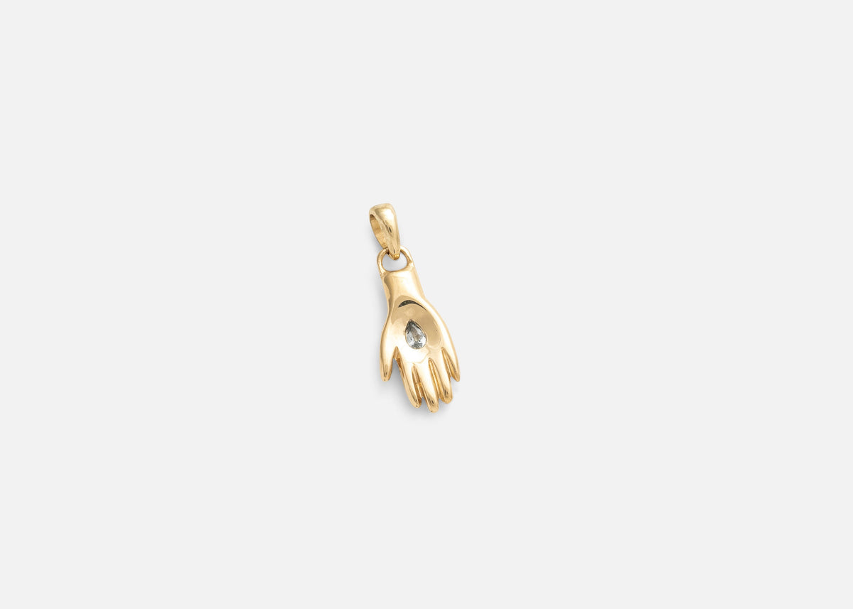 Light Blue Sapphire Etherea Charm