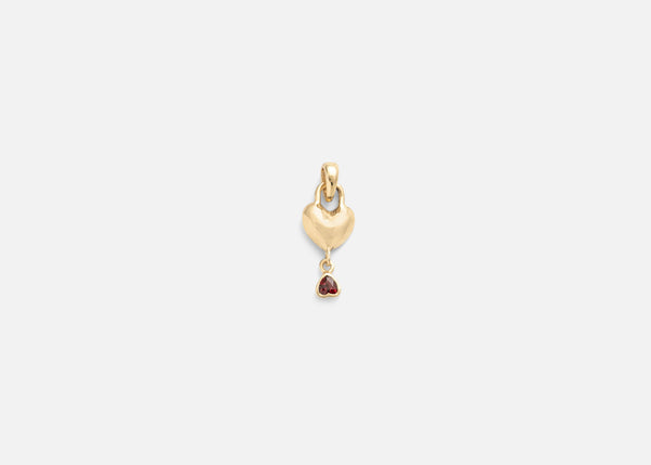 Garnet Shadow Charm