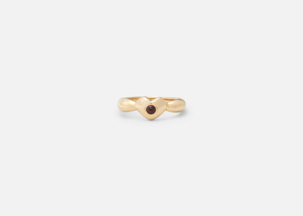 Garnet Intima Ring