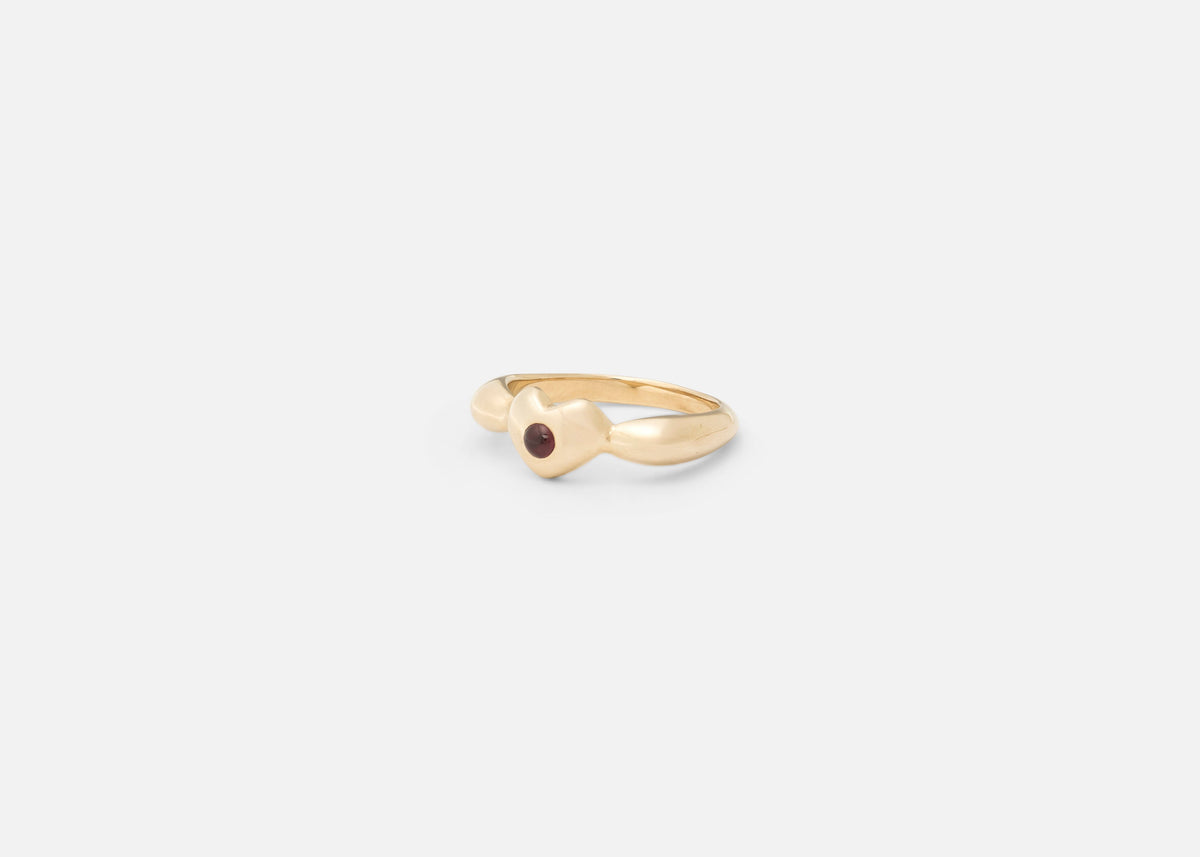 Garnet Intima Ring