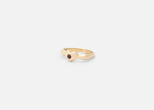 Garnet Intima Ring