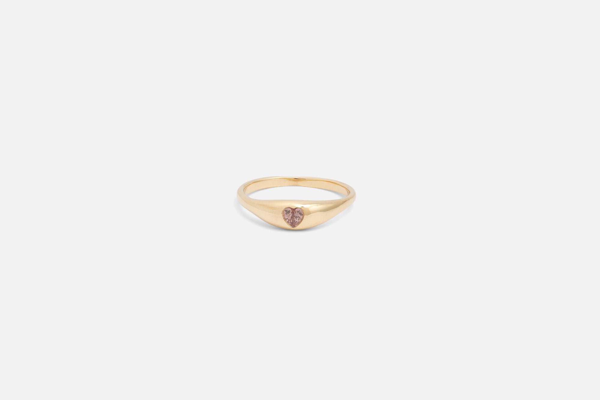 Heart Sapphire Ovate IV Ring 07