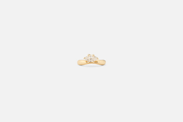 0.60CT One of Kind Marquis Pinch Solitaire