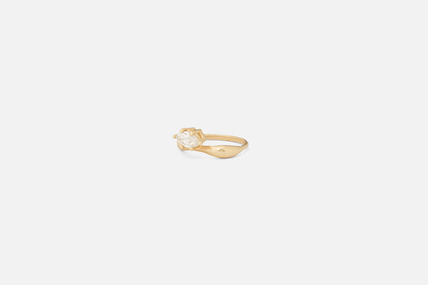 0.60CT One of Kind Marquis Pinch Solitaire