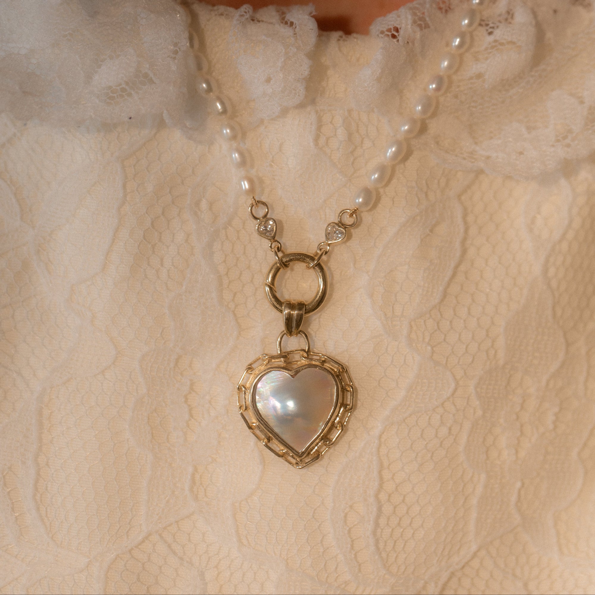 Pearl Catene Charm