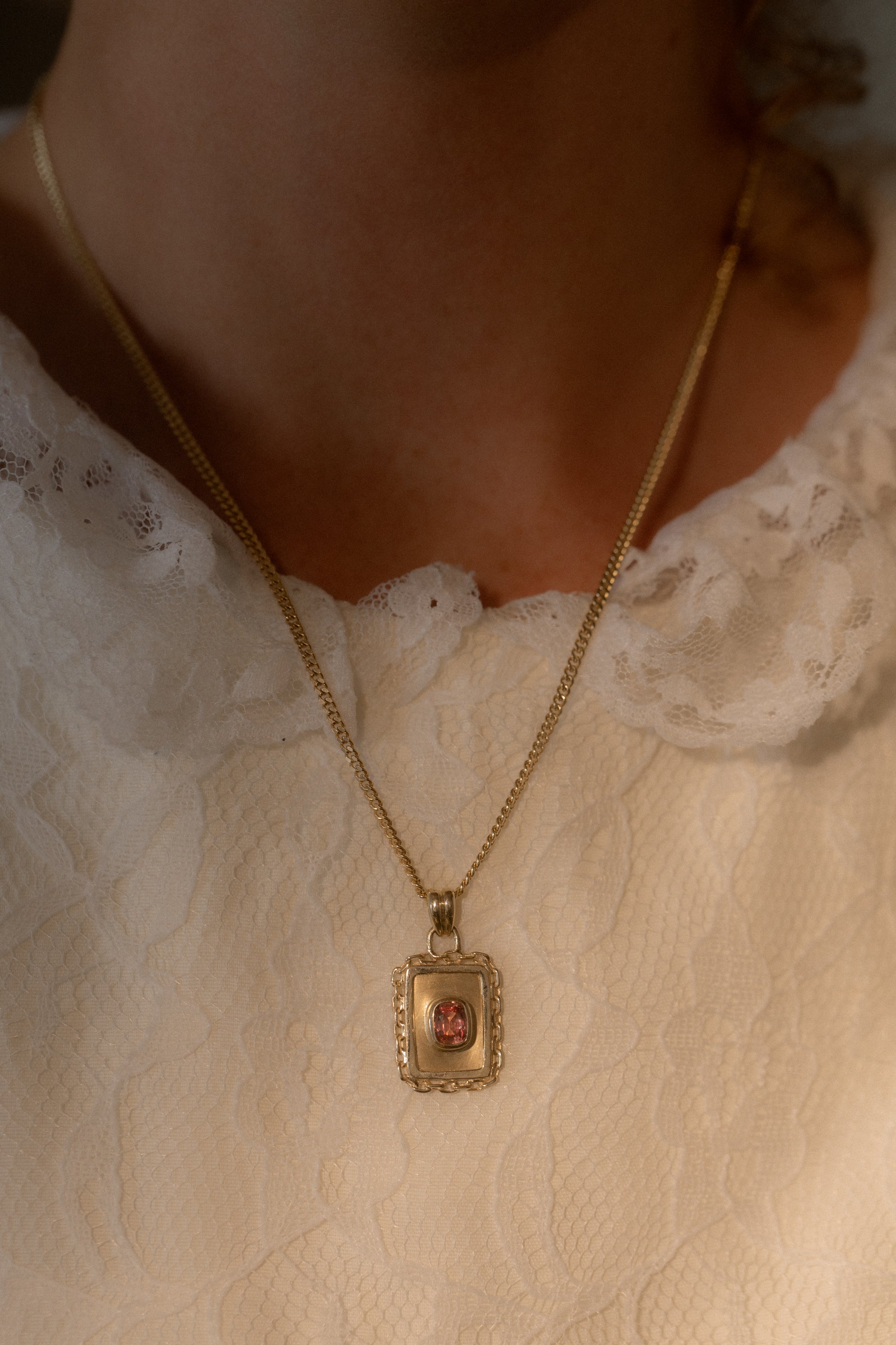One of Kind Sapphire Vetro Charm 04
