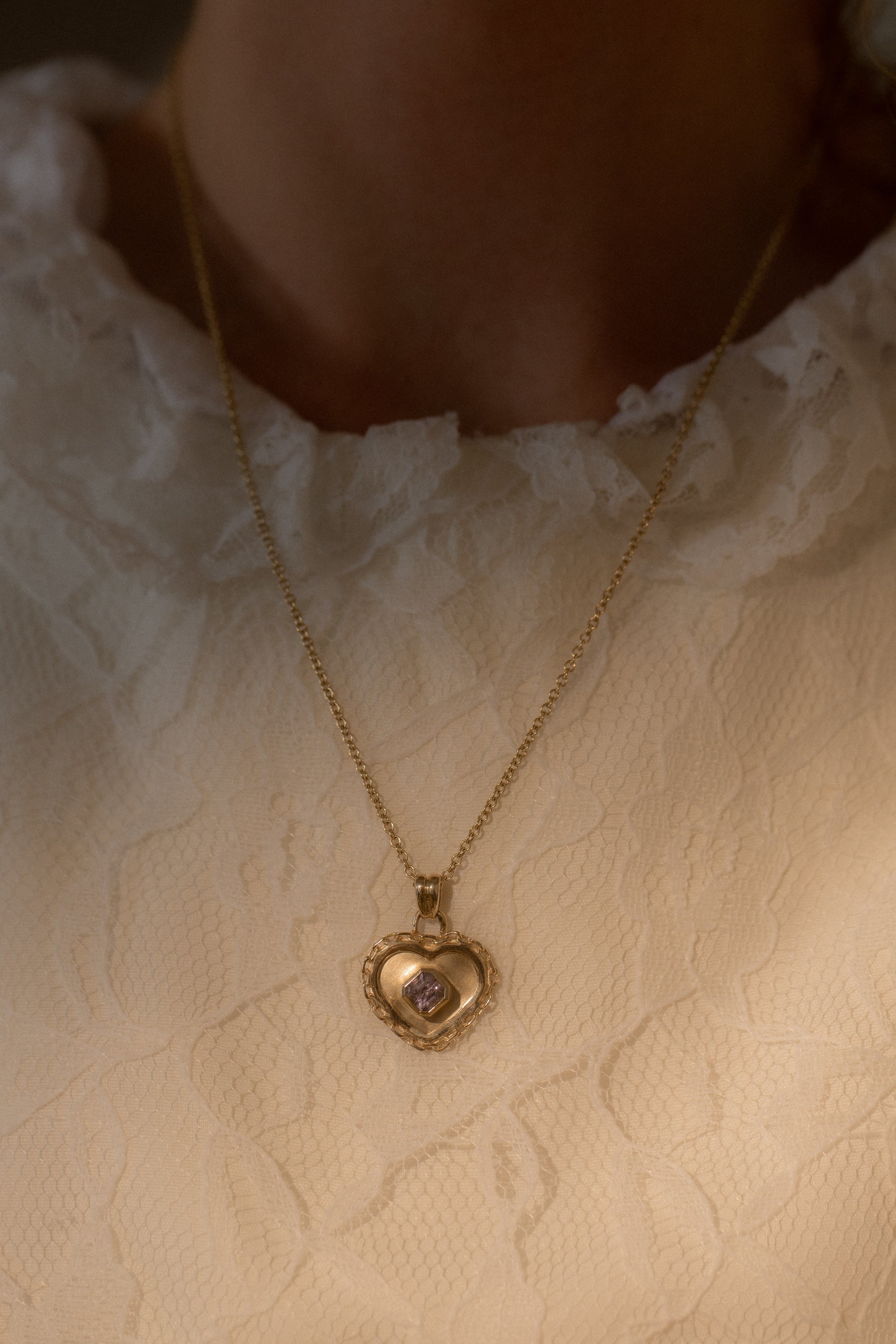 One of Kind Vetro Sapphire Charm 01