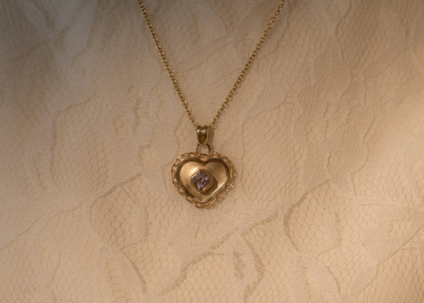 One of Kind Sapphire Vetro Charm 01