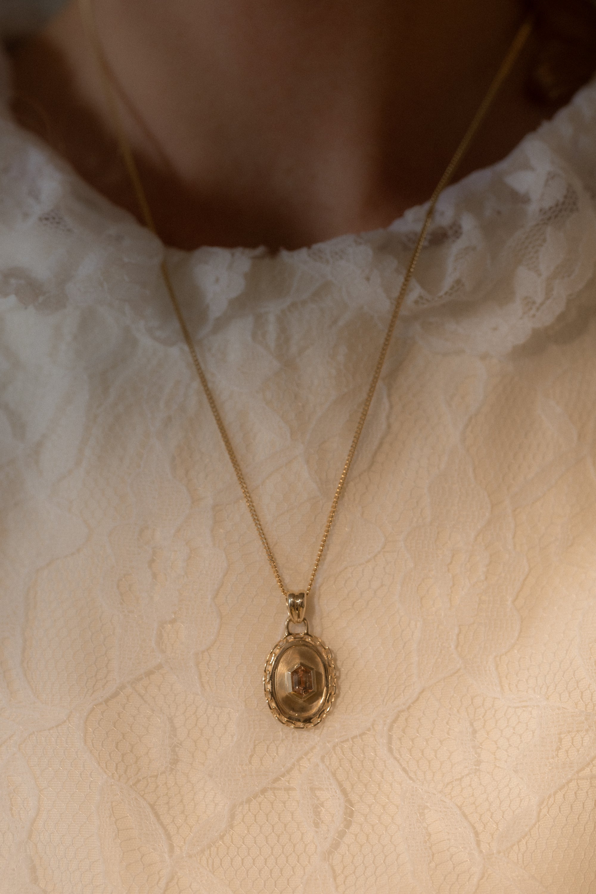 One of Kind Sapphire Vetro Charm 08