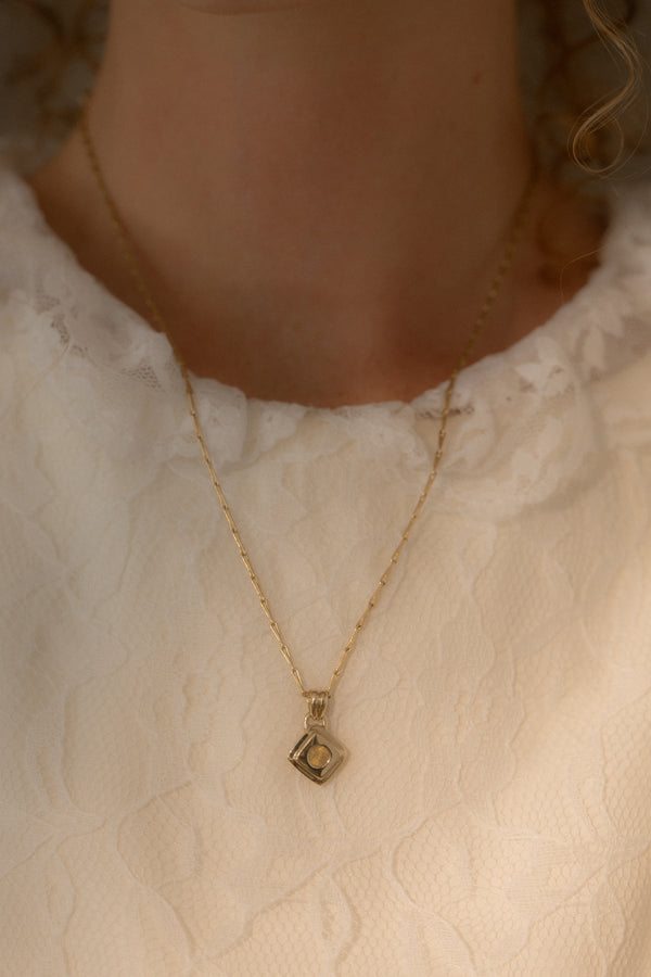One of Kind Sapphire Pictura Charm 04