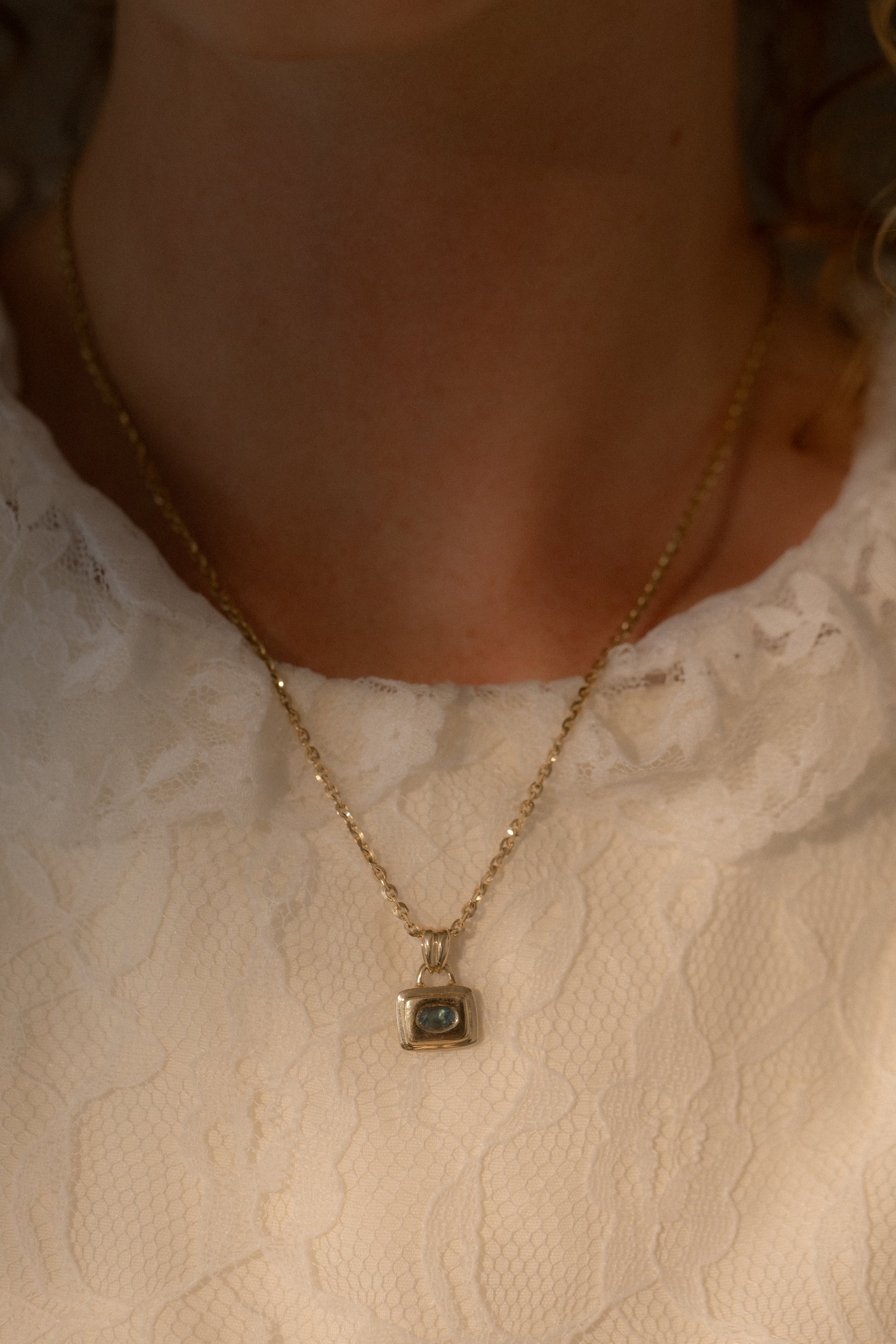 One of Kind Sapphire Pictura Charm 01