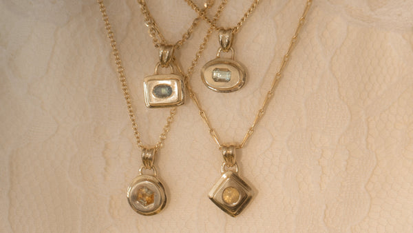 One of Kind Sapphire Pictura Charm 01