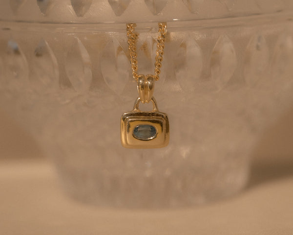 One of Kind Sapphire Pictura Charm 01
