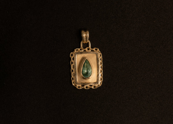 One of Kind Sapphire Vetro Charm 03