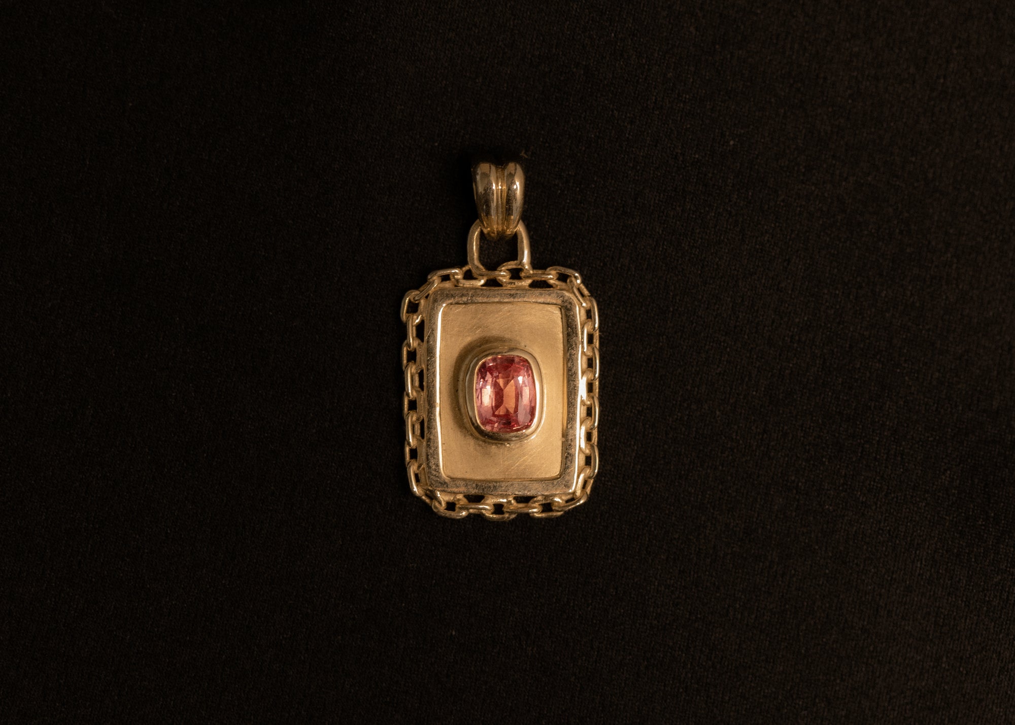 One of Kind Sapphire Vetro Charm 04