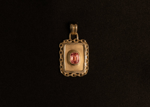 One of Kind Sapphire Vetro Charm 04