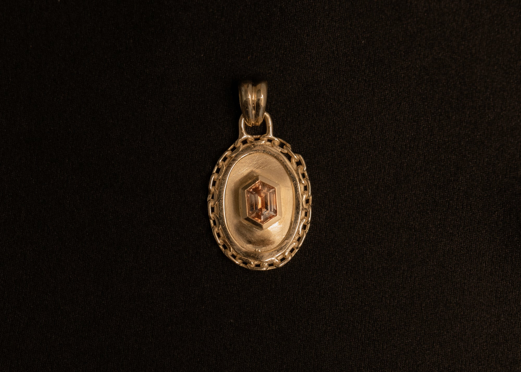 One of Kind Sapphire Vetro Charm 08