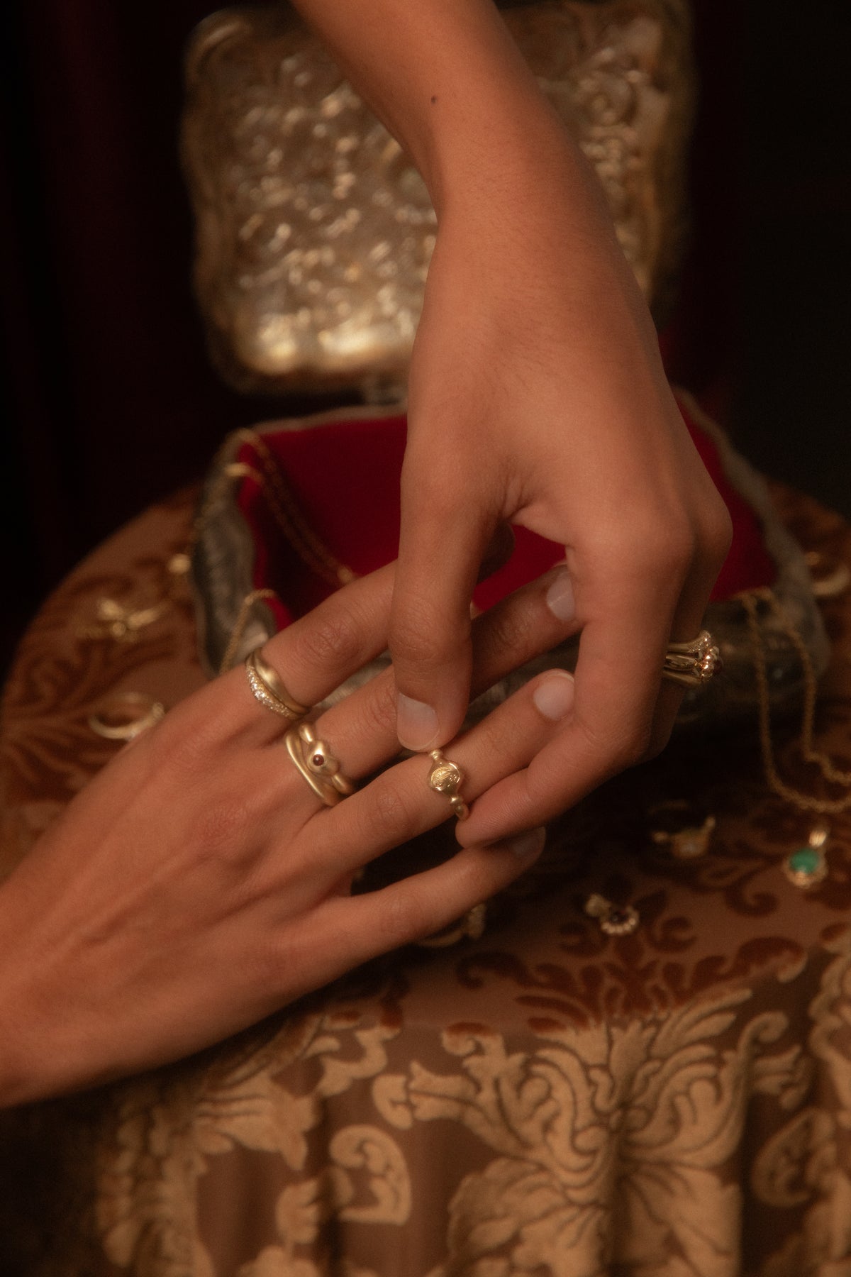 Lettera I Ring