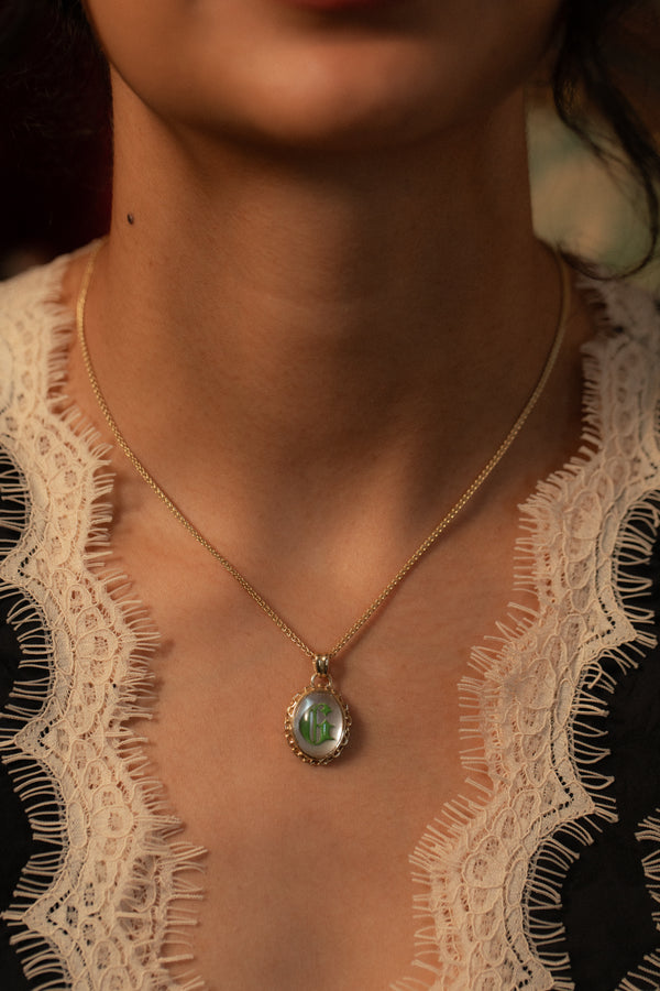 Lettera Catene Charm