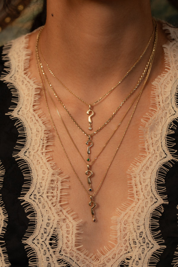 Emerald Enigma Charm