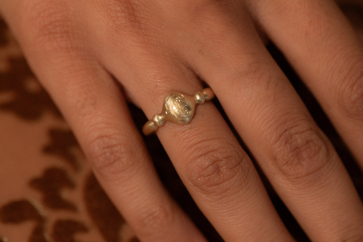 Lettera I Ring