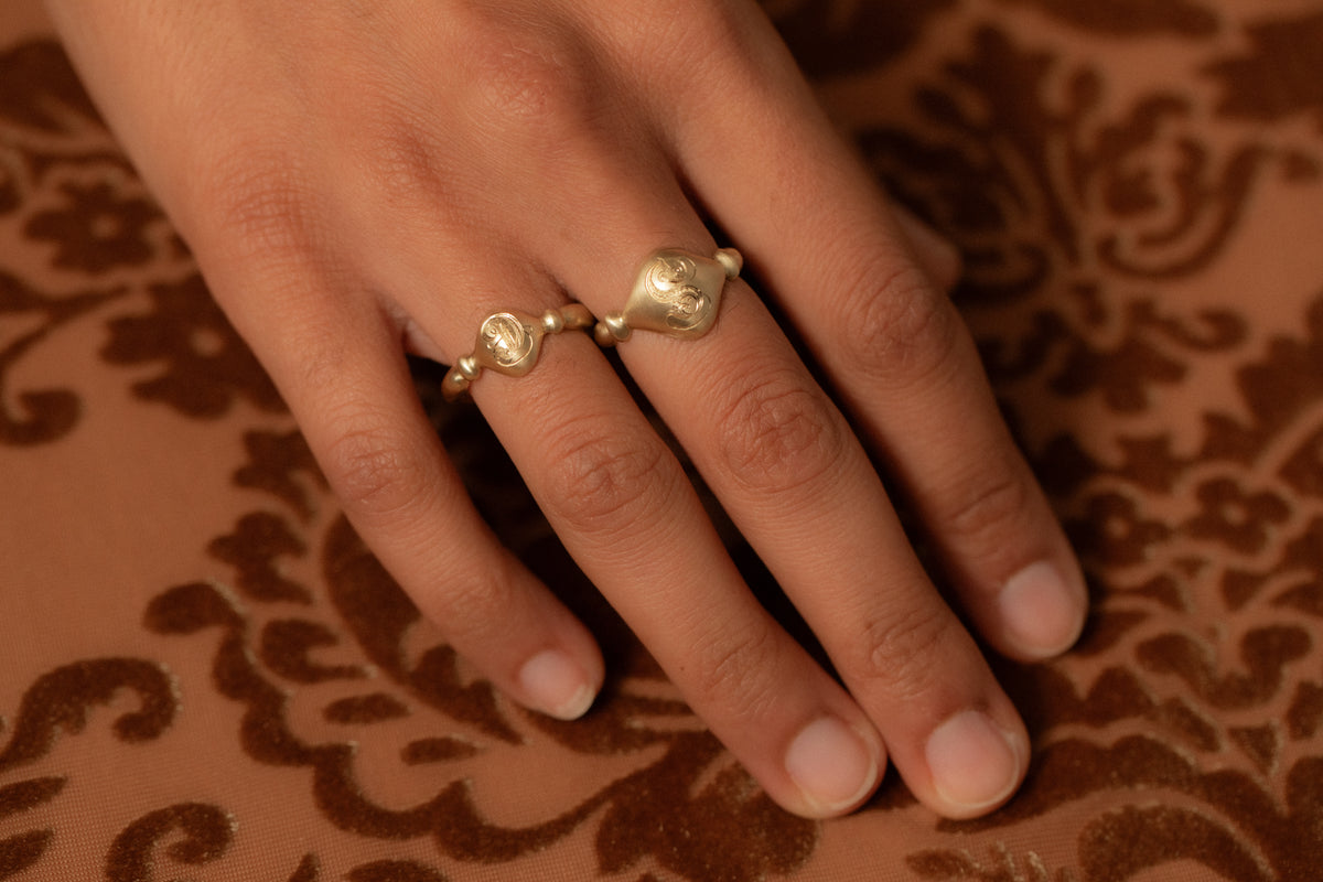 Lettera II Ring