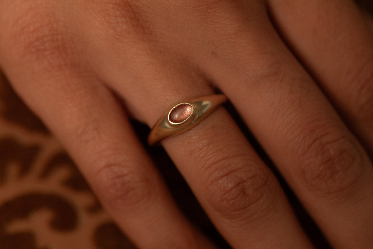 Sunstone Ovate III Ring