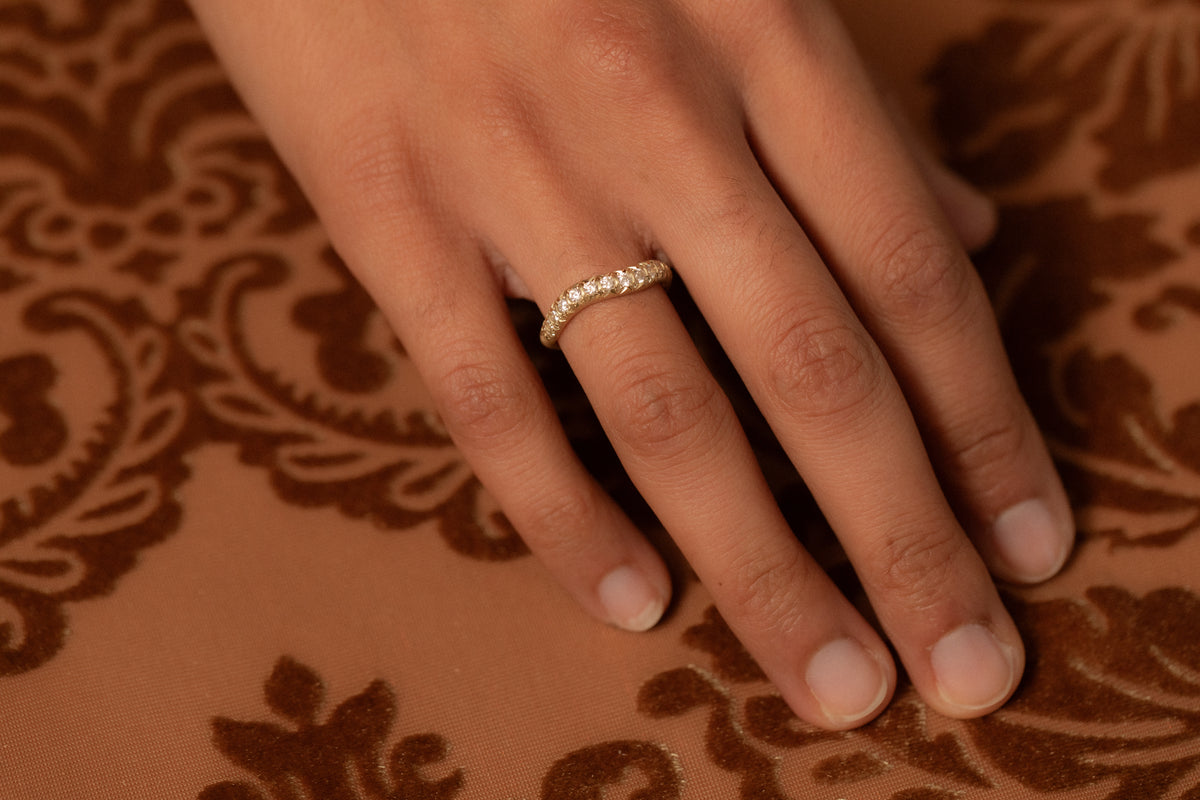 Pavé Wave Ring