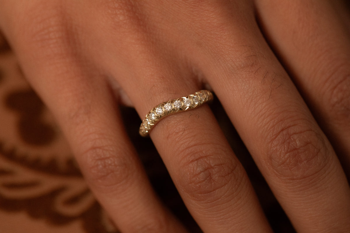 Pavé Wave Ring