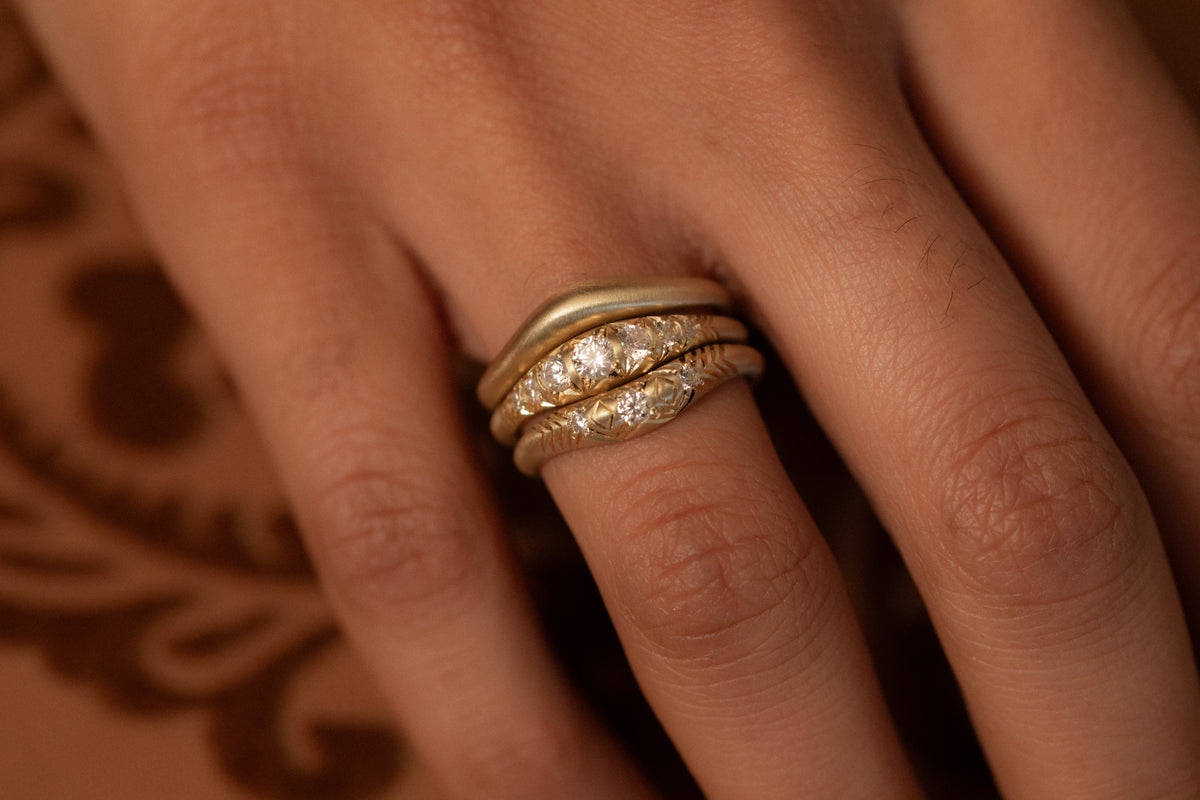 Pavé Ovate II Ring